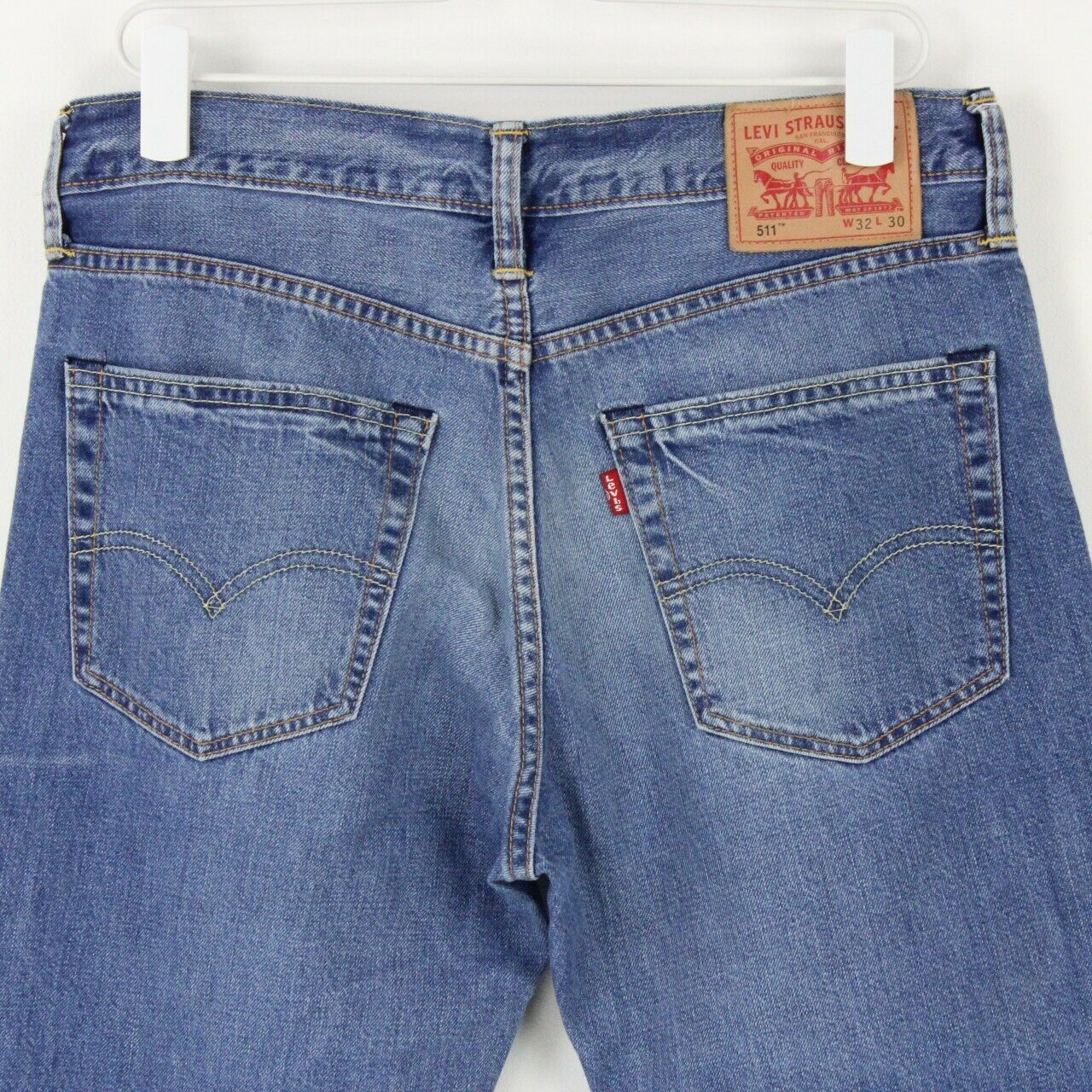 Mens LEVIS 511 Jeans Mid Blue | W32 L30