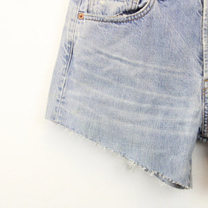 Womens LEVIS 501 Shorts Light Blue | W28