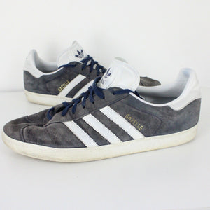 Mens ADIDAS Gazelle Trainers Grey | UK 12