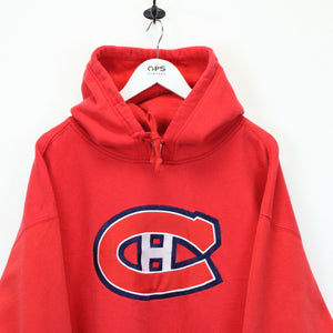 NHL MONTREAL CANADIENS Hoodie Red | XL