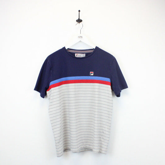 FILA T-Shirt Navy Blue | Medium