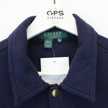 Load image into Gallery viewer, Womens RALPH LAUREN Worker Chore Jacket Navy Blue | Medium
