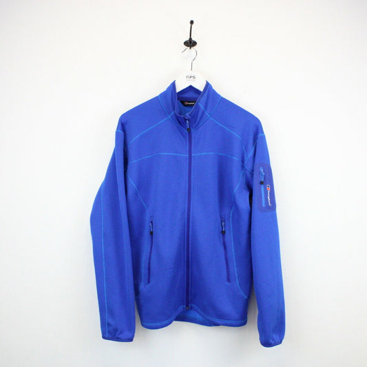 BERGHAUS Zip Sweatshirt Blue | Medium