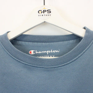 CHAMPION Sweatshirt Blue | Medium