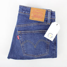 Load image into Gallery viewer, Womens LEVIS 501 Big E Jeans Mid Blue | W25 L26
