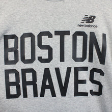 Load image into Gallery viewer, MLB NEW BALANCE Boston BRAVES Sweatshirt Grey | Medium
