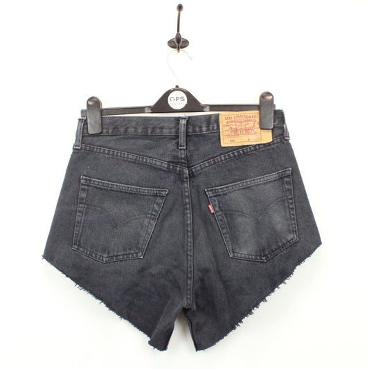 Womens LEVIS 501 Shorts Black | W30