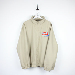 NFL Track Jacket Beige | XXL