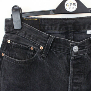 LEVIS 501 Jeans Black Charcoal | W33 L32