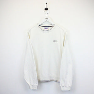 Womens REEBOK 90s Sweatshirt Cream | Small