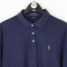 Load image into Gallery viewer, Mens RALPH LAUREN Polo Shirt Navy Blue | Large
