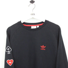 Load image into Gallery viewer, ADIDAS ORIGINALS Sweatshirt Black | Medium
