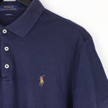 Load image into Gallery viewer, Mens RALPH LAUREN Polo Shirt Navy Blue | Large
