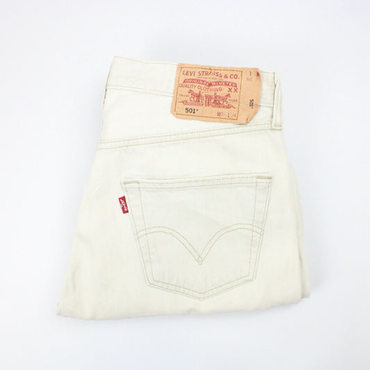 LEVIS 501 Jeans Light Beige | W32 L34