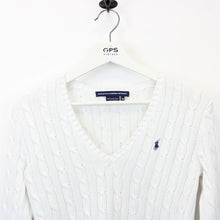 Load image into Gallery viewer, Womens RALPH LAUREN Knit Sweatshirt White | Small
