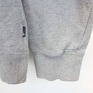 ADIDAS 1/4 Zip Sweatshirt Grey | Medium