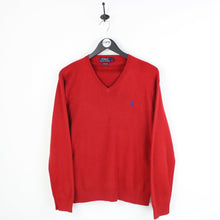 Load image into Gallery viewer, RALPH LAUREN Knit Sweatshirt Red | Small
