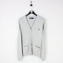 Load image into Gallery viewer, Mens RALPH LAUREN Knit Cardigan Grey | Large
