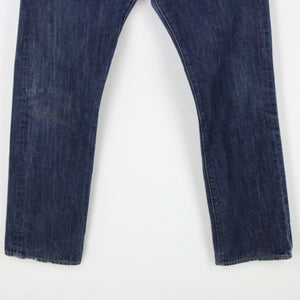 Mens LEVIS 501 Jeans Dark Blue | W36 L32