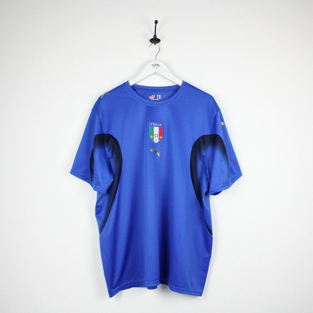 PUMA ITALY Shirt Blue | XXL