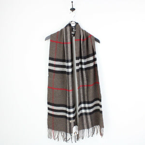 BURBERRY 00s Nova Check Scarf | Brown