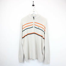 Load image into Gallery viewer, LACOSTE 1/4 Zip Knit Sweatshirt Beige | XXL
