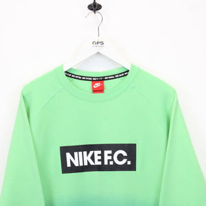 NIKE Sweatshirt Green | Large