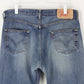 Mens LEVIS 501 Jeans Mid Blue | W36 L34