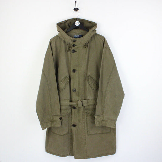 RALPH LAUREN 00s Military Jacket Green | Large