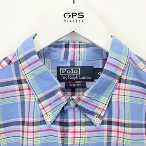 RALPH LAUREN 90s Shirt Blue | XL