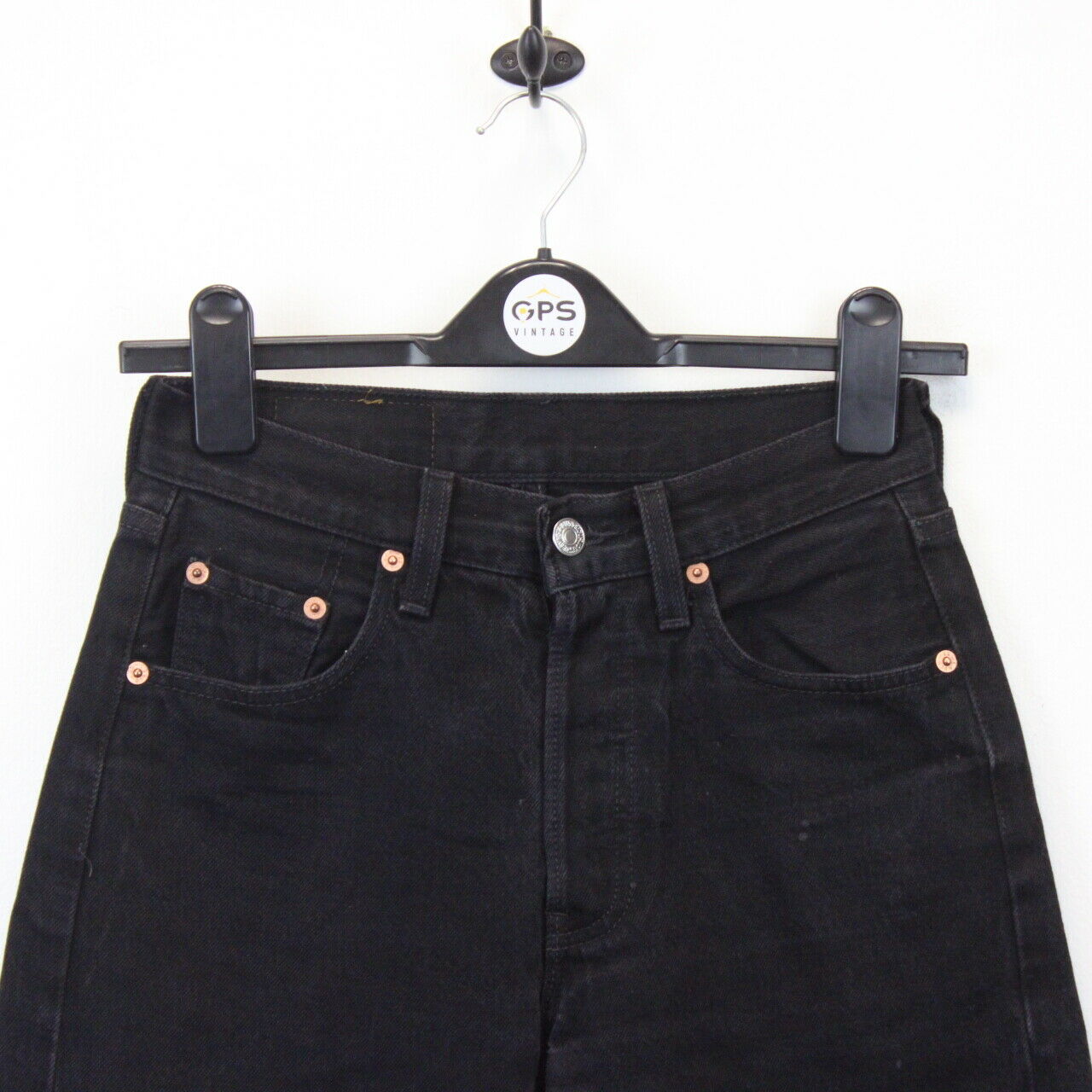 Womens LEVIS 501 Jeans Black | W26 L30