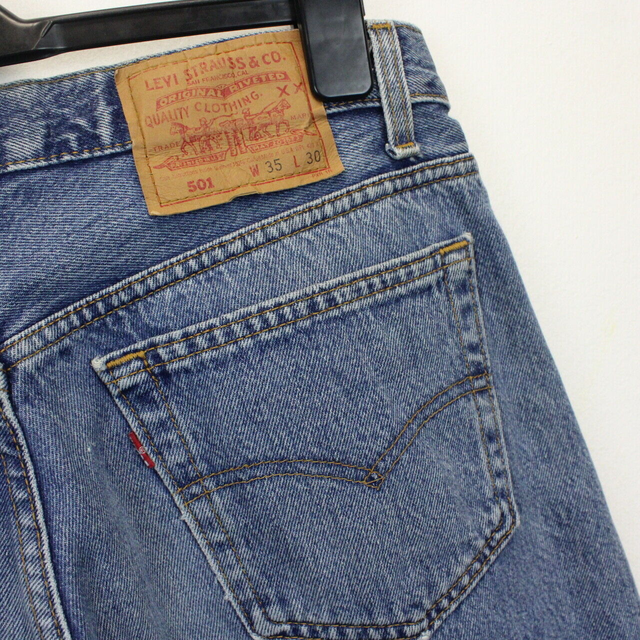 LEVIS 501 Jeans Mid Blue | W35 L30