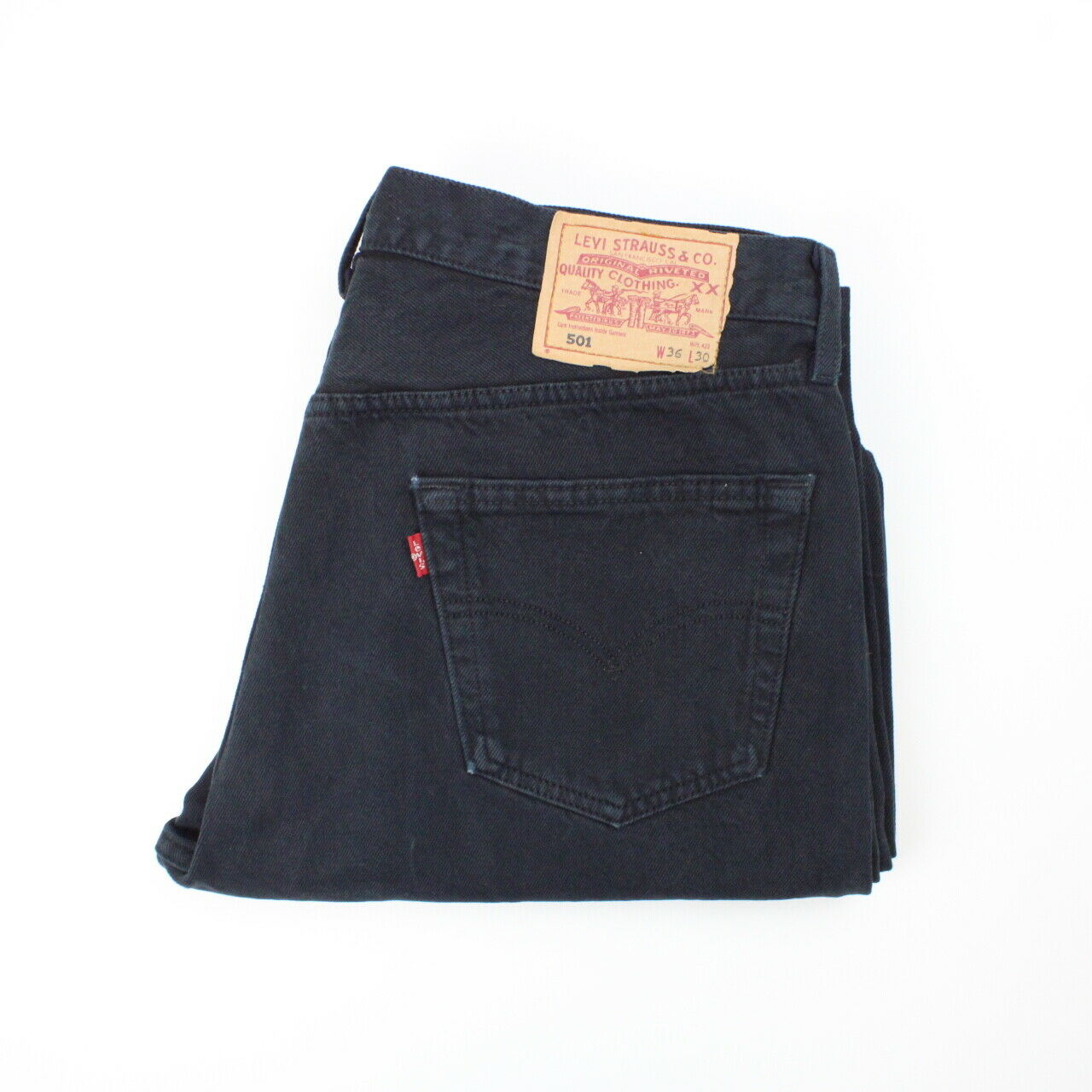 LEVIS 501 Jeans Black | W36 L28 – GPS Vintage