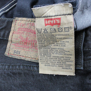 LEVIS 501 Jeans Black | W36 L30