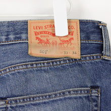 Load image into Gallery viewer, LEVIS 501 Jeans Mid Blue | W33 L34
