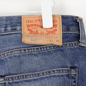 LEVIS 501 Jeans Mid Blue | W33 L34