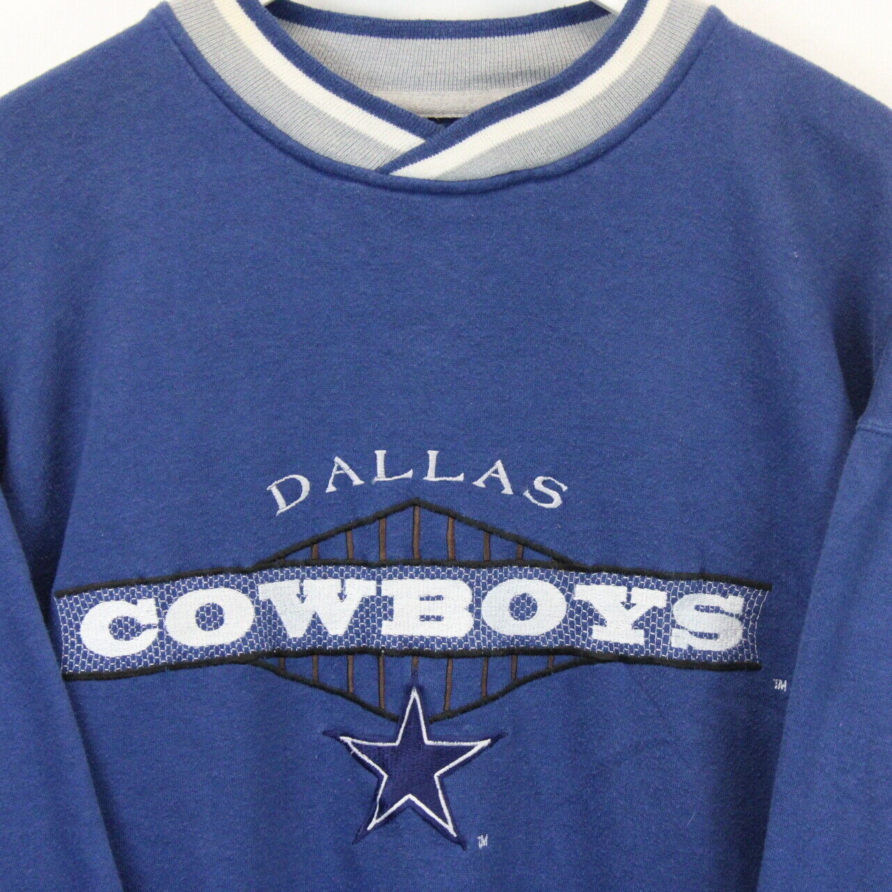 NFL STARTER 90s Dallas COWBOYS Sweatshirt Blue