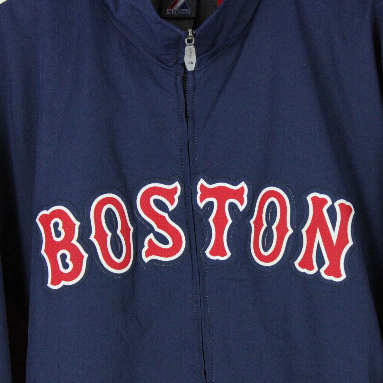 Mens MLB BOSTON RED SOX Jacket Navy Blue | Large – GPS Vintage