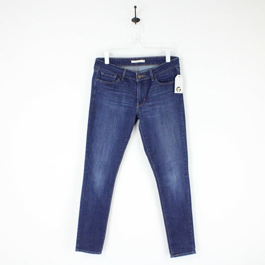 Womens LEVIS 711 Jeans Dark Blue | W29 L30