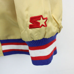 Vintage STARTER Philadelphia 76ers Jacket Gold | XL