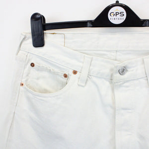 LEVIS 501 Jeans White | W33 L36