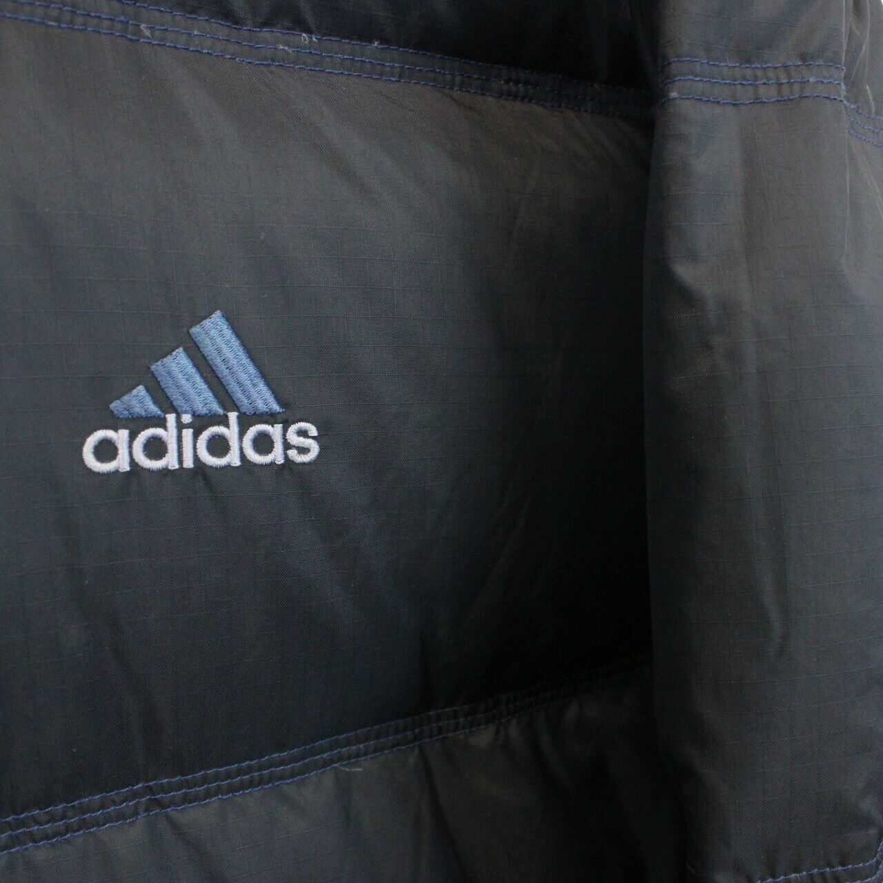 ADIDAS 90s Down Puffer Jacket Navy Blue | XL