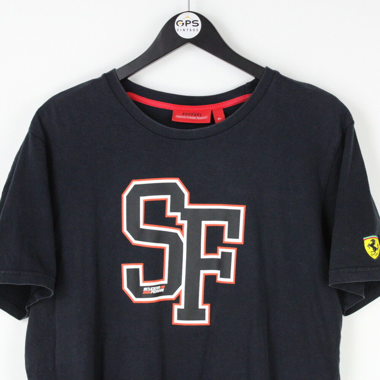 Ferrari t shirt clearance black