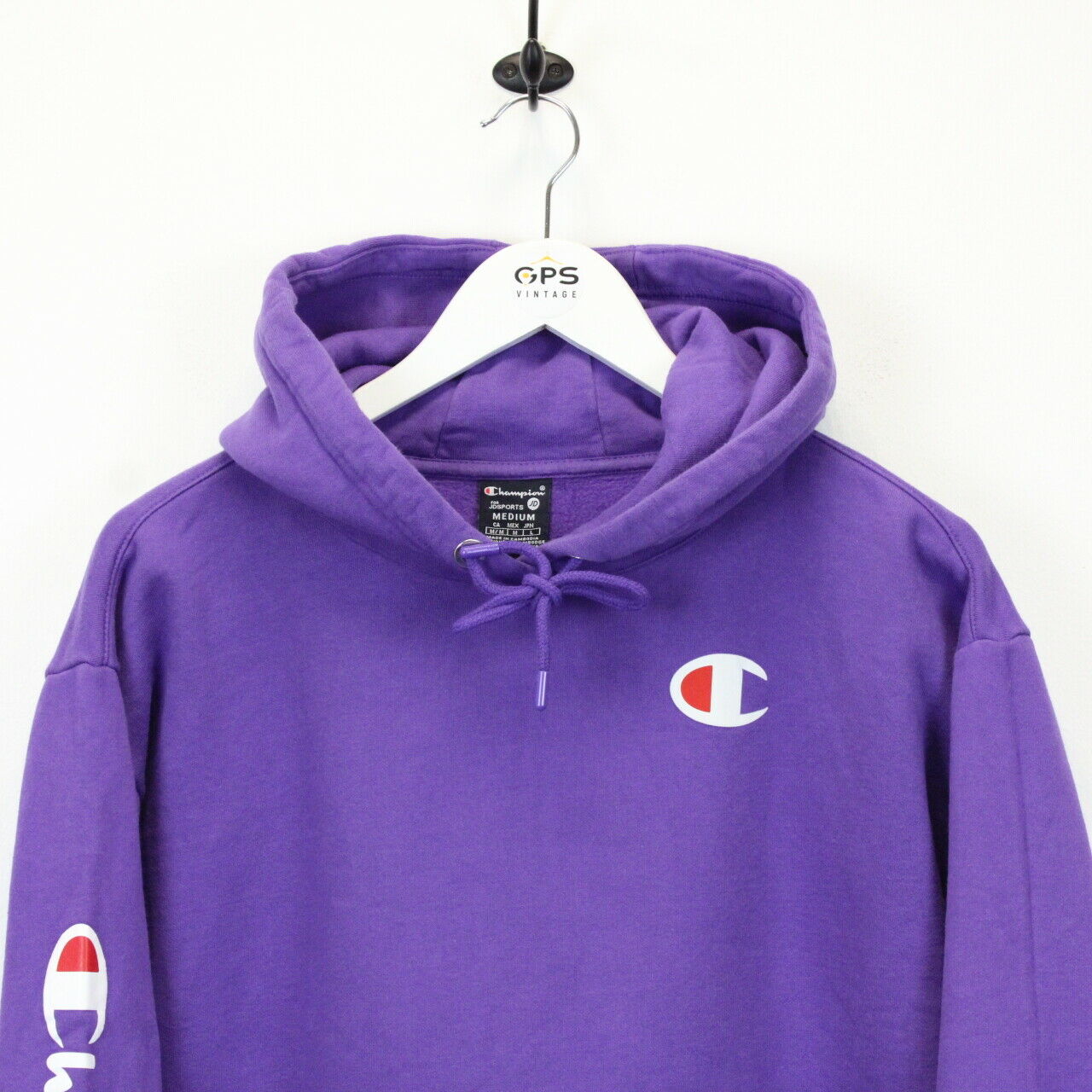 Dark purple 2024 champion hoodie