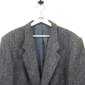 HARRIS TWEED Blazer Blue | Large