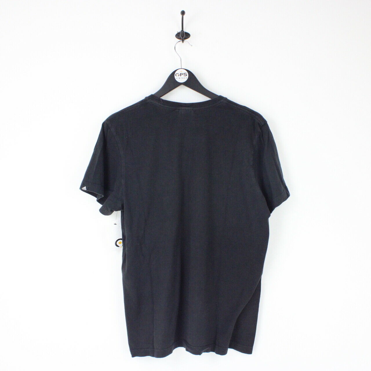 Mens ADIDAS T-Shirt Black | Medium