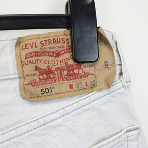 LEVIS 501 Jeans Grey | W33 L32