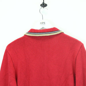 Womens BURBERRY Knit Sweatshirt Red | Small