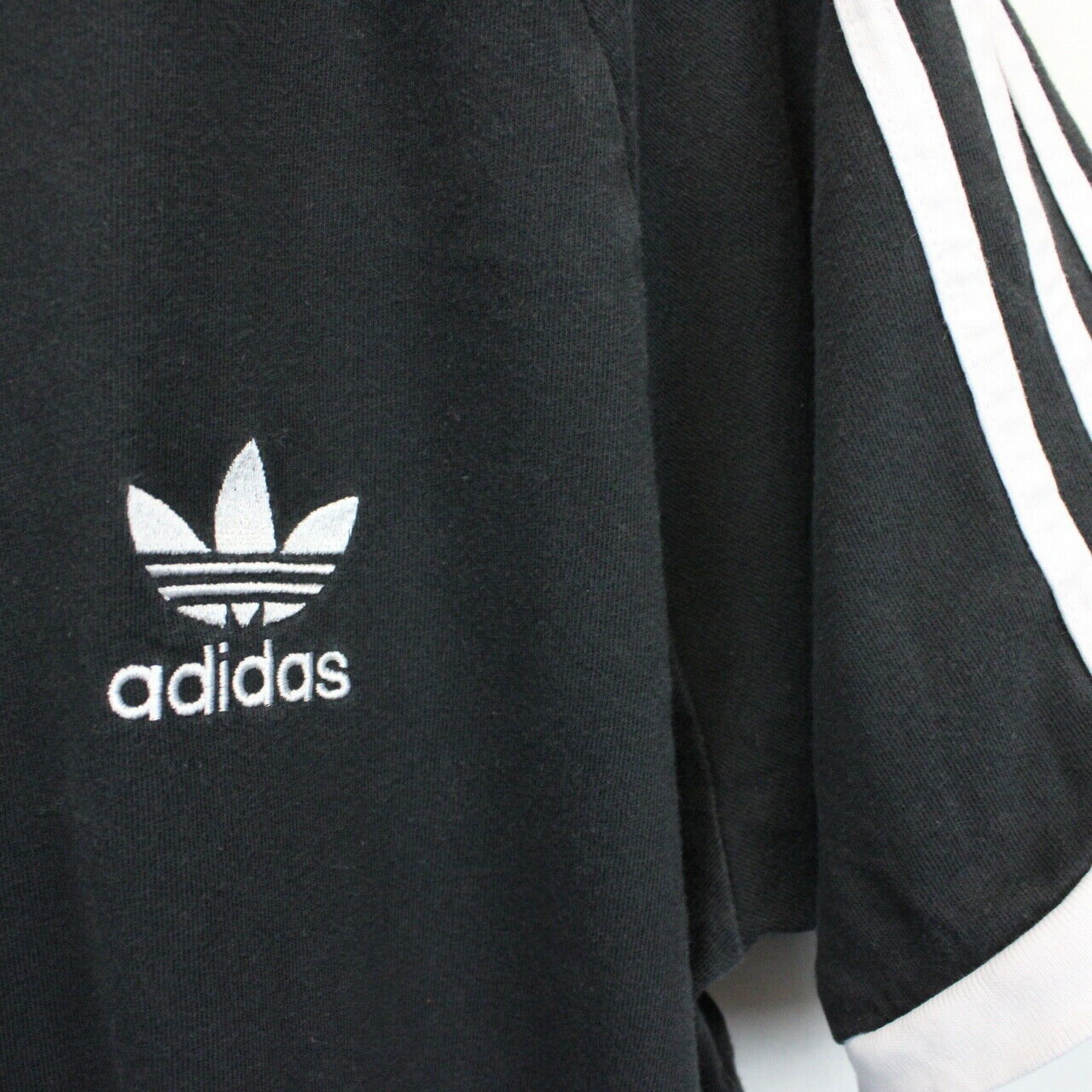 ADIDAS T-Shirt Black | Large