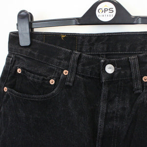 LEVIS 501 Jeans Black Charcoal | W30 L34